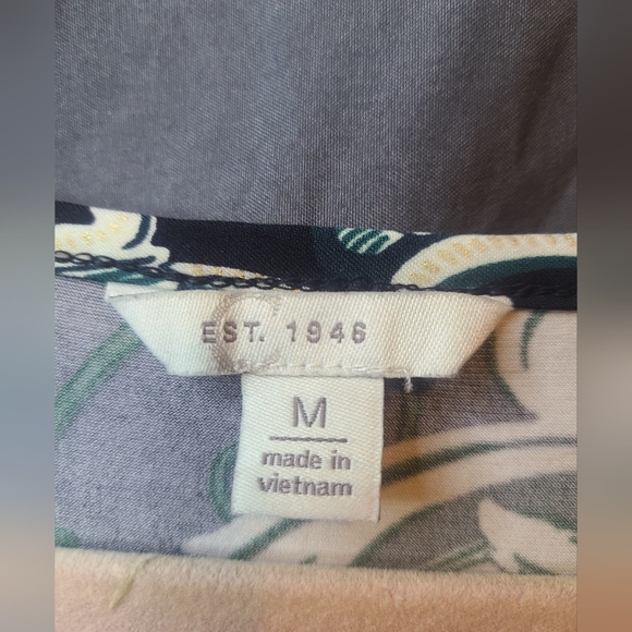 Cato Est. 1946 Vintage Bohemian Design 3/4 Sleeve Blouse - Picture 4 of 5